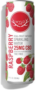 Wyld Broad Spectrum Sparkling Waters 25mg Wyld