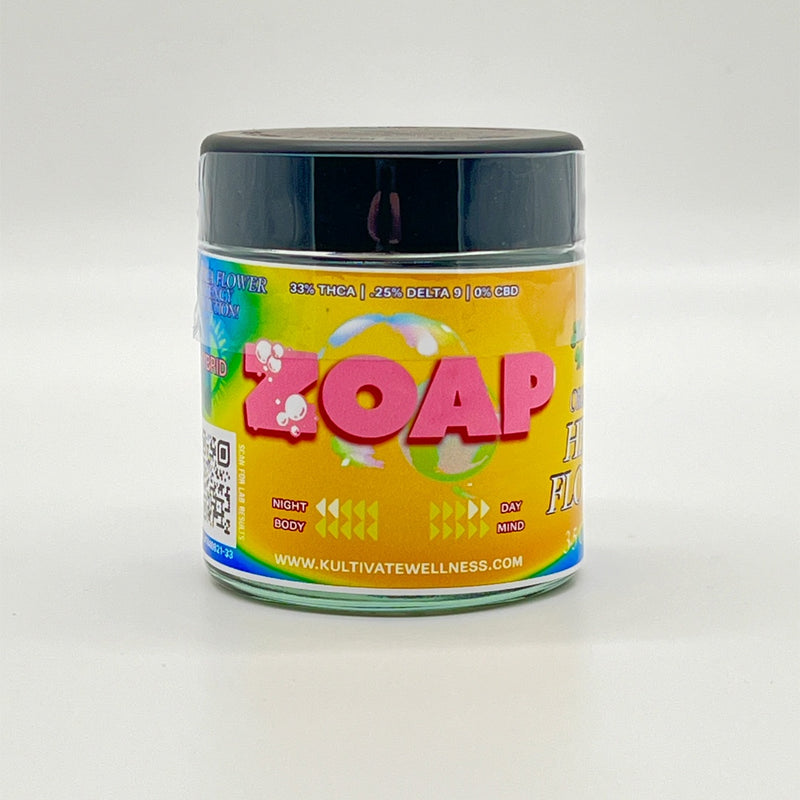 Kultivate Wellness Zoap Premium THCA Hemp Flower