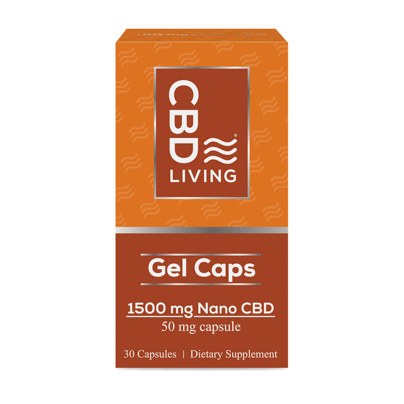 CBD Living Broad Spectrum CBD Gel Capsules