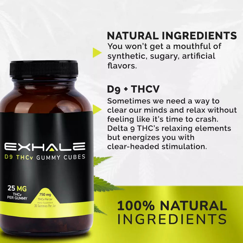 Exhale Wellness THCv Gummies 300mg Exhale Wellness
