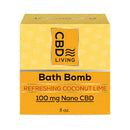 CBD Living CBD Bath Bomb 100mg - Kultivate Wellness