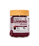SimpleLeaf Unwind Micro Dose THC:CBN Gummies