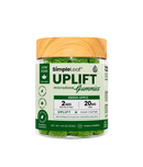 SimpleLeaf Uplift Micro Dose THC:CBG Gummies