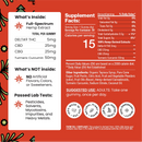 SimpleLeaf THC+Turmeric Curcumin Relief Gummies SimpleLeaf