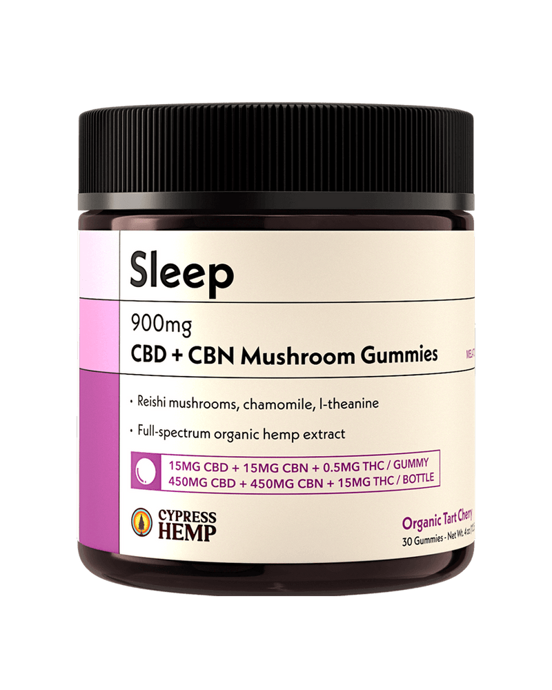 Cypress Hemp Sleepytime CBD:CBN Gummies 900mg