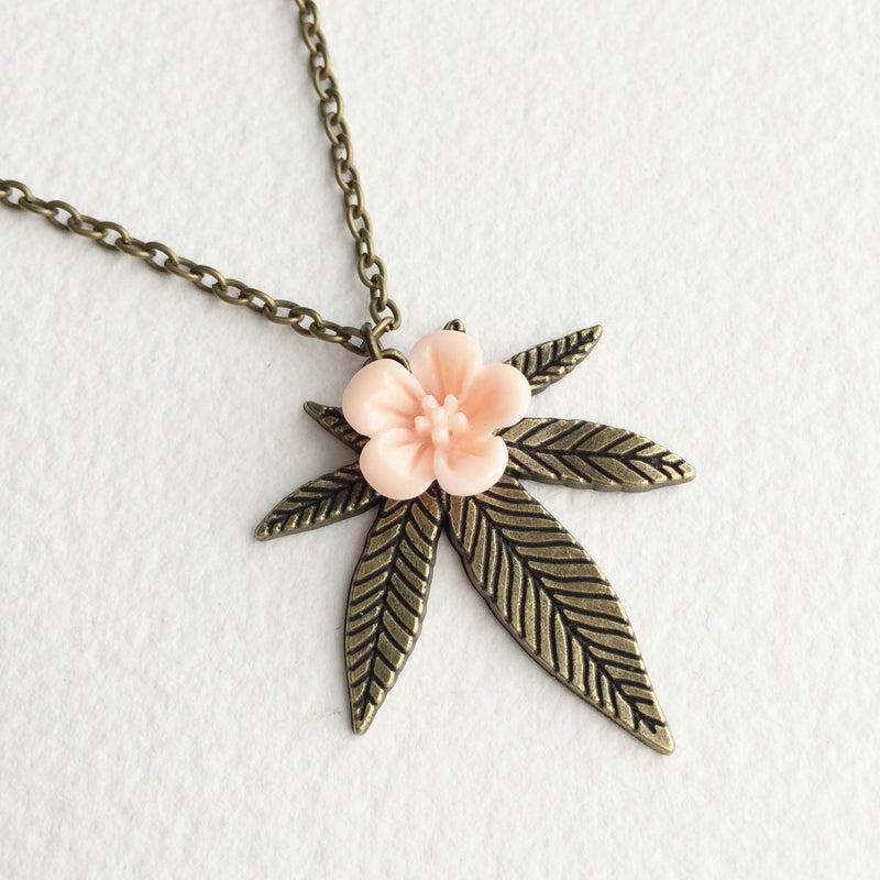 Sakura Necklace  -  420 jewelry gift Smokies Toke Couture