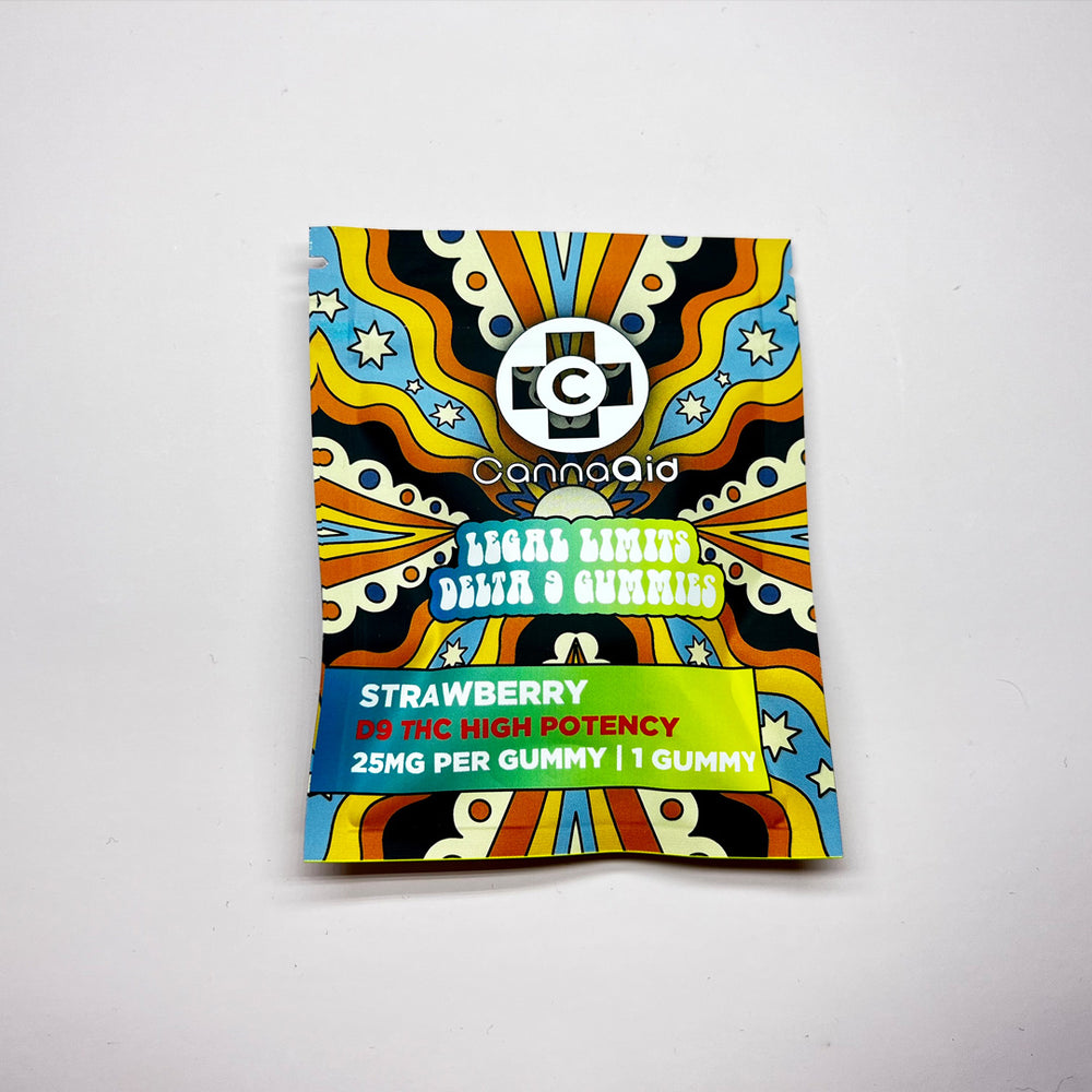 CannaAid Dee9 Legal Limits Gummies 25mg - Kultivate Wellness