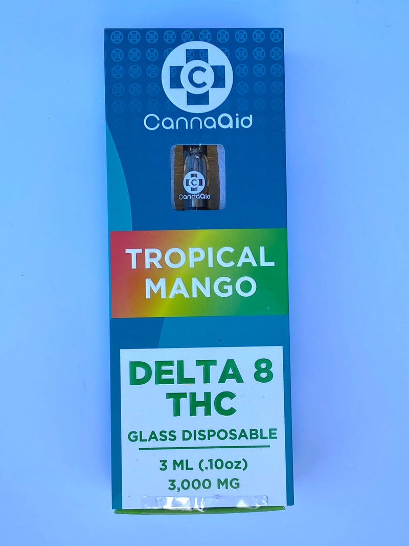 CannaAid Dee8 Glass Disposable 3ML Cannaaid