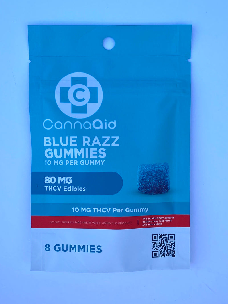 CannaAid THCv Gummies 10mg 8 Count Cannaaid