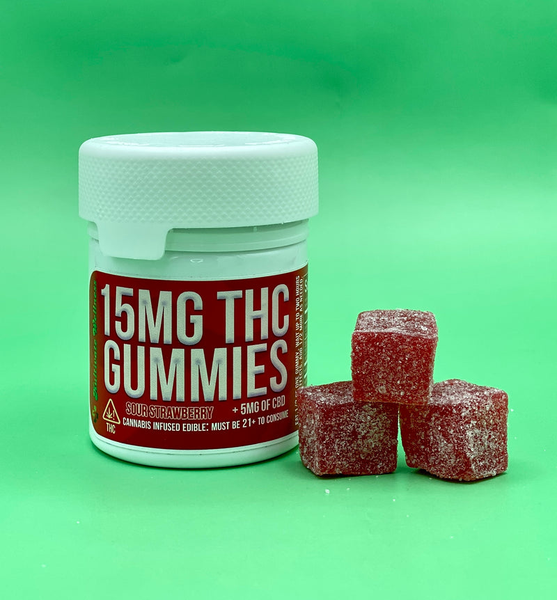KW 15mg Dee9 + 5mg CBD Sour Gummies Kultivate Wellness