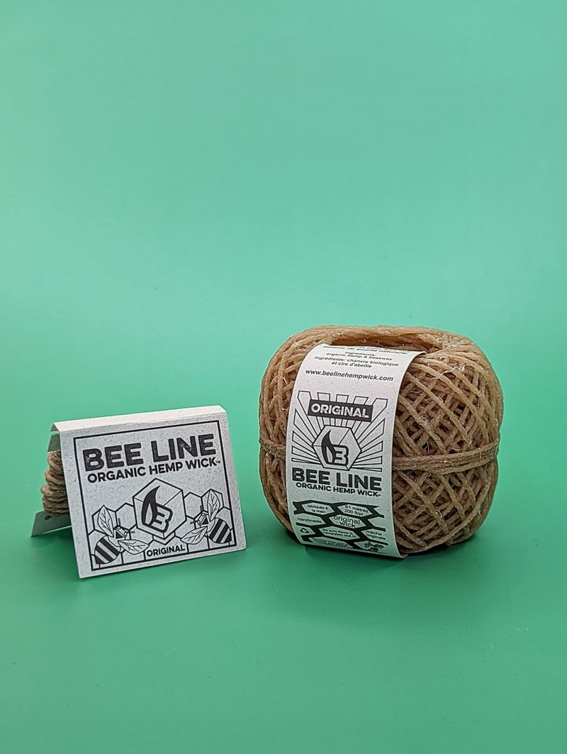 Bee Line Organic Hemp Wick Roll 200ft