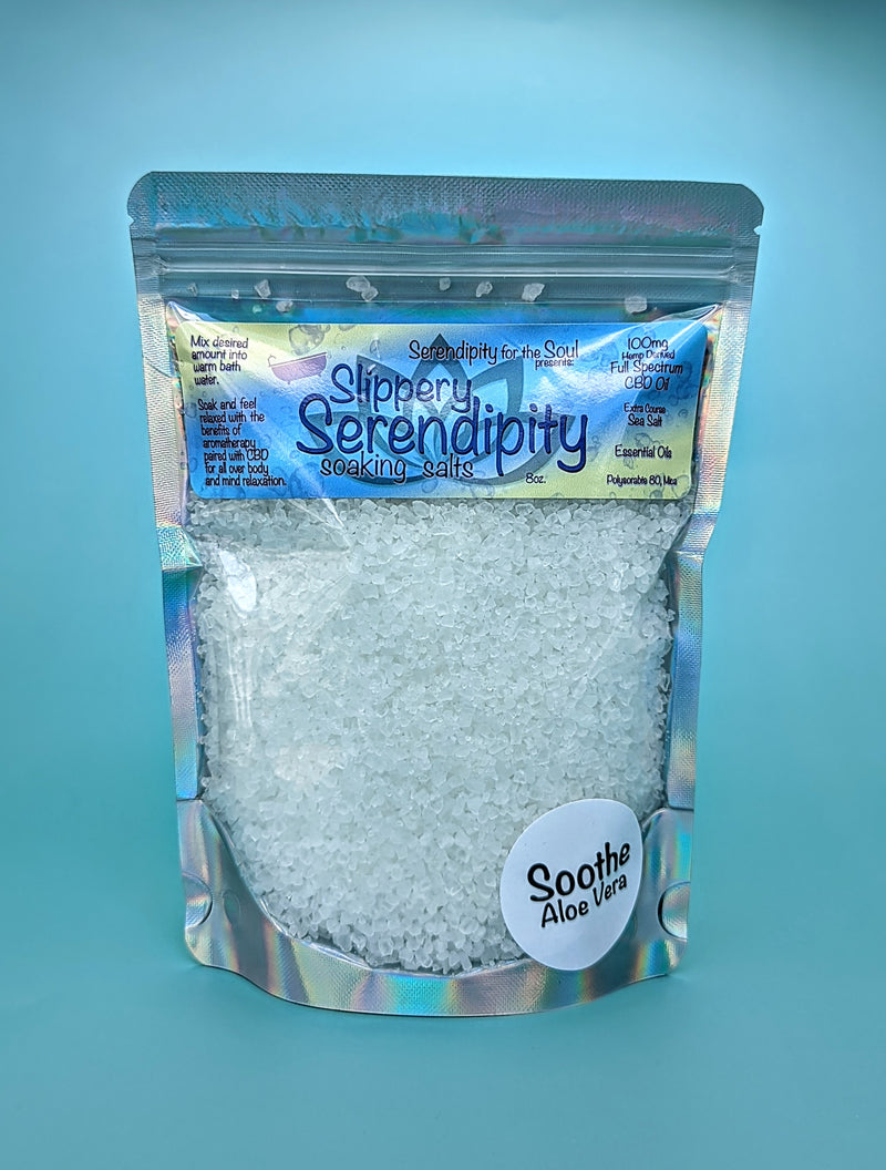 Slippery Serendipity CBD Soaking Salts Serendipity For the Soul