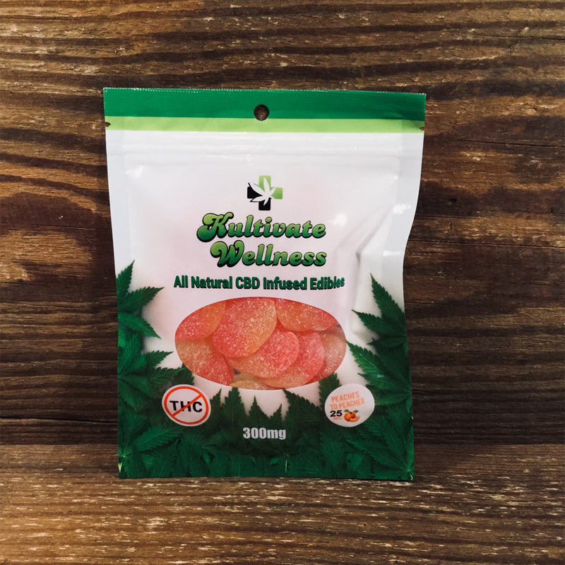 Isolate Peaches to Peaches 25mg Kultivate Wellness