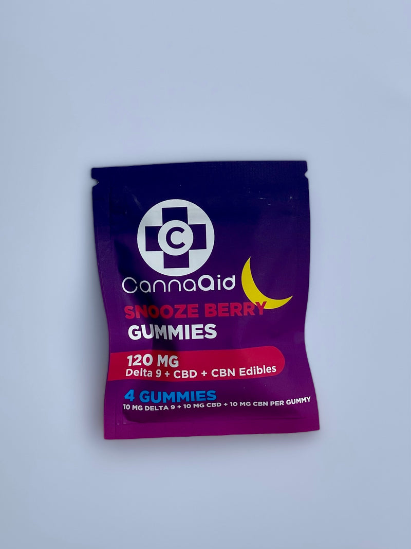CannaAid Night Time Dee9+CBN+CBD Gummies Cannaaid