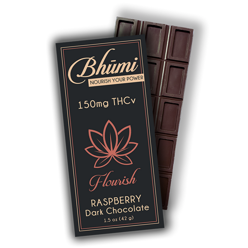 Bhumi THCv Raspberry Dark Chocolate Bhumi