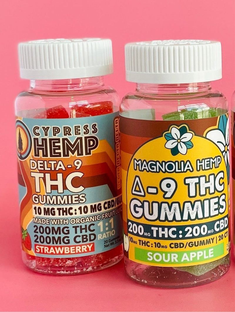 Cypress Hemp Dee9 1:1 THC:CBD Gummies 200mg Cypress Hemp